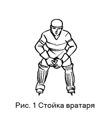 Стойка вратаря в хоккее с мячом
