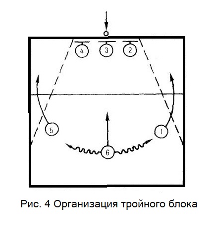 Волейбол. Тактика игры в защите