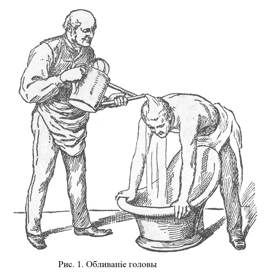 Обливаніе головы